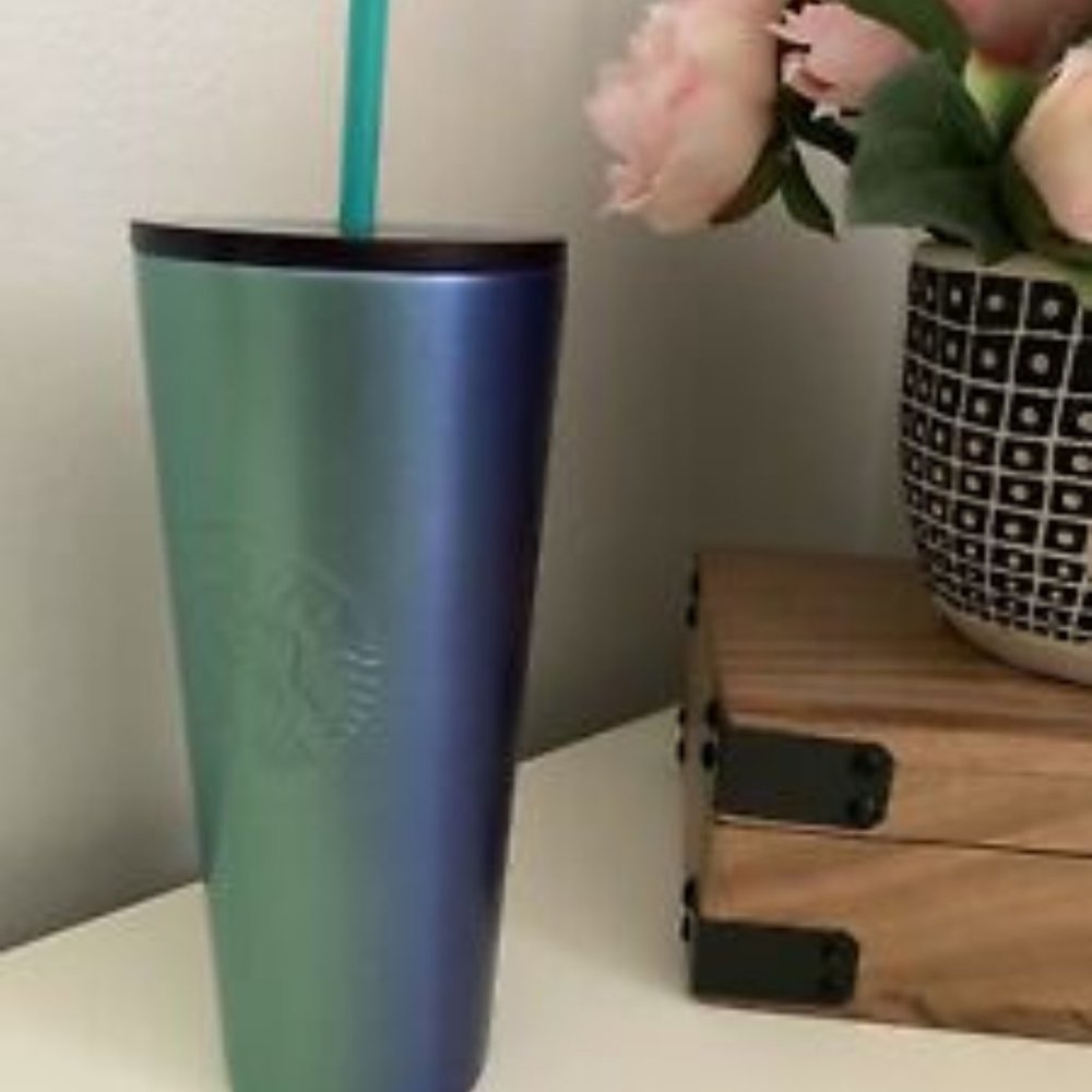 Starbucks Blue Ombre